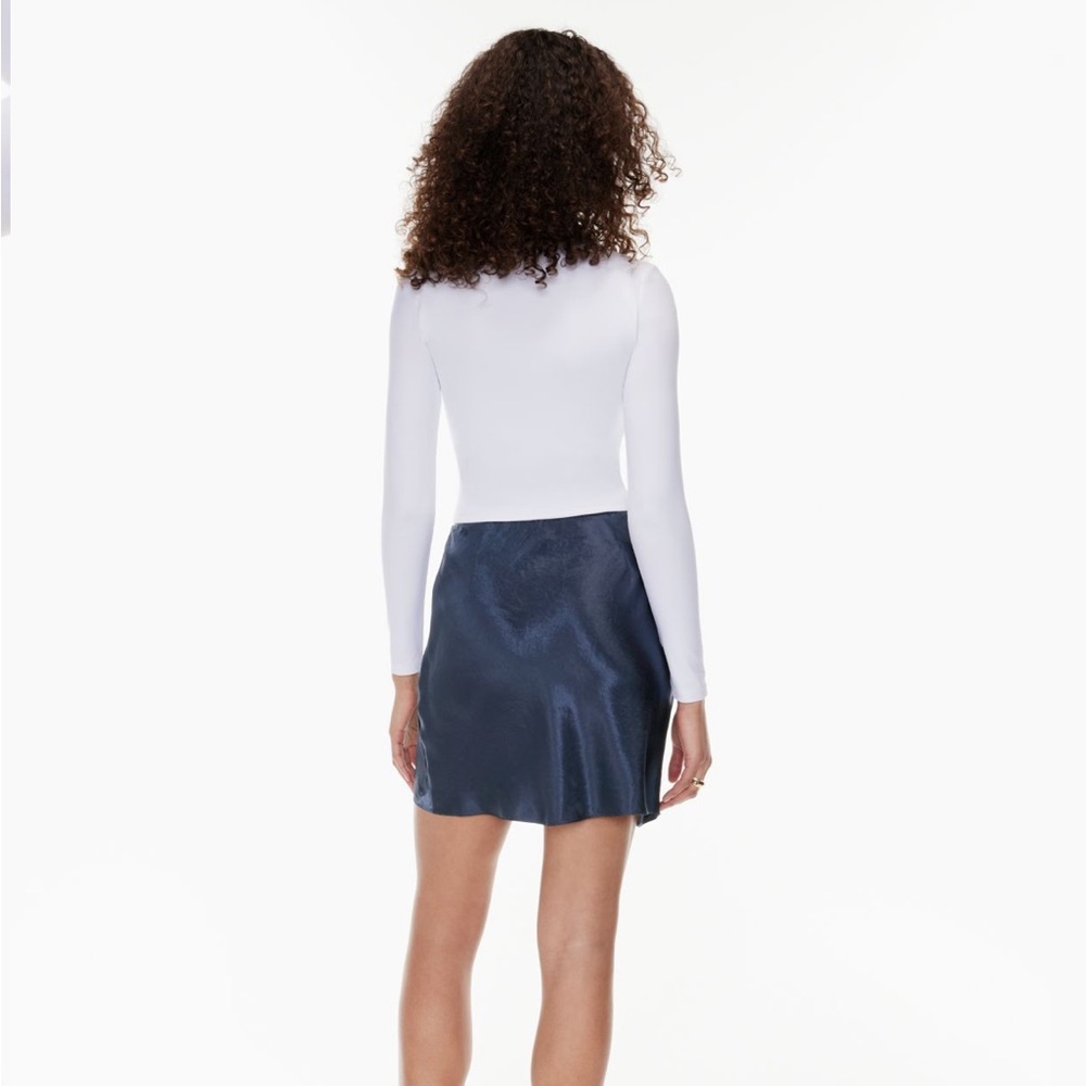 Babaton Silk Mini Skirt - Picture 2 of 5